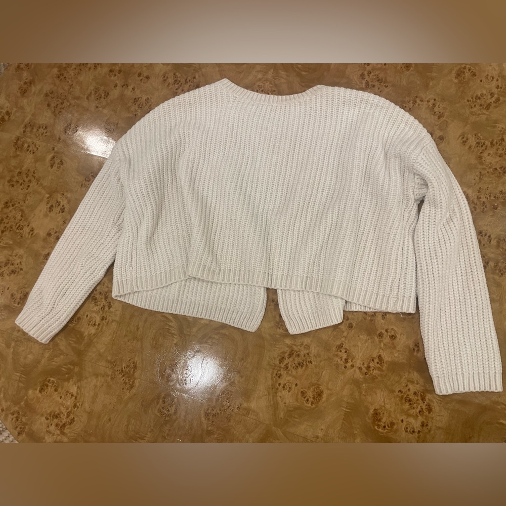 Blank NYC White Sweater, XS